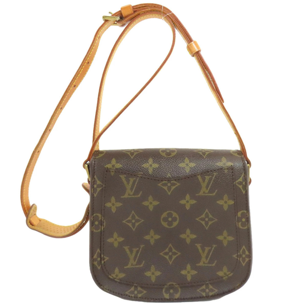Louis Vuitton Shoulder Bag Saint Monogram Cloud Canvas Brown
